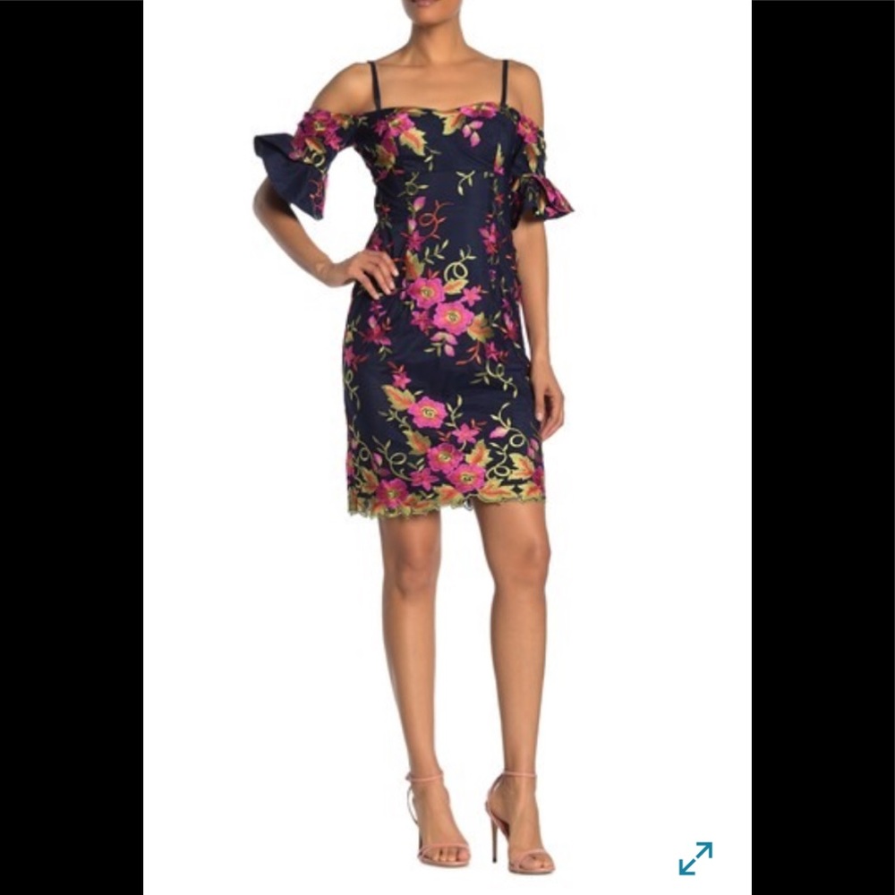 ⚡️SALE⚡️NWT Trina Turk floral embroidered dress